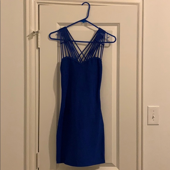 Marciano Dresses & Skirts - Bandage blue mini dress